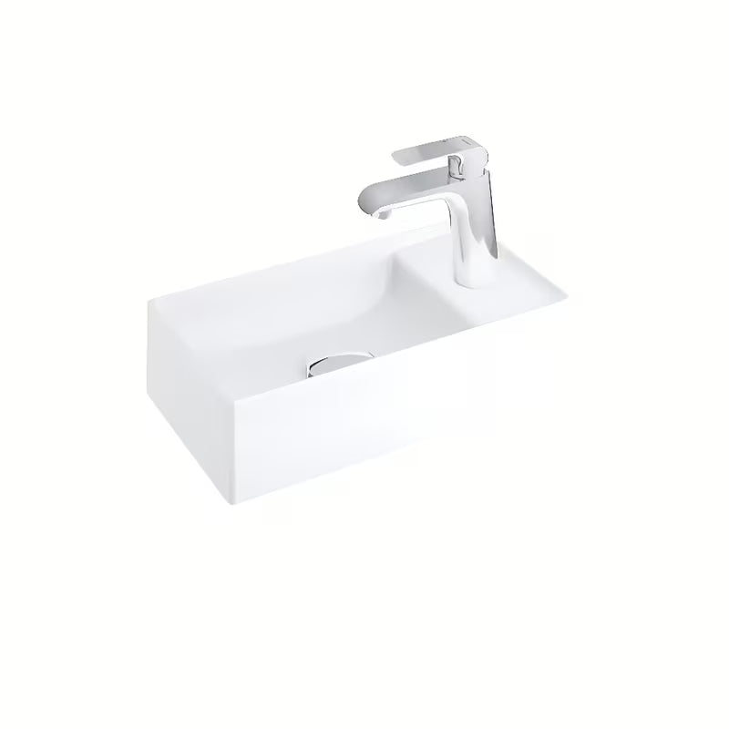 Bijeli sjajni viseča ormarić ispod umivalnik Ravak Veda 40 s Push otvaranjem