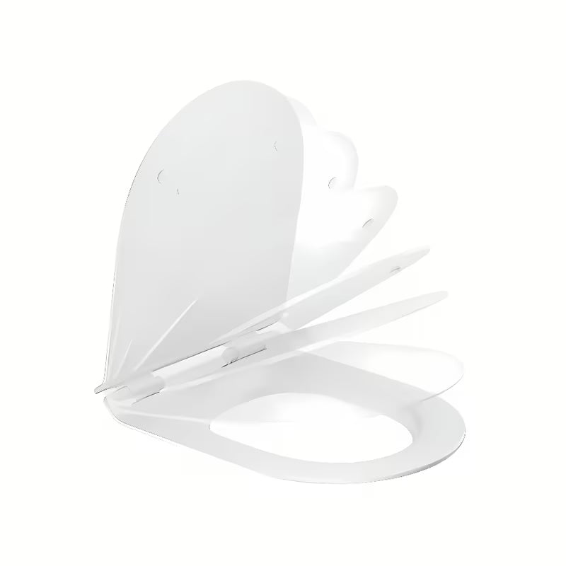 Bijeli WC deska Ravak Vita Slim od duroplasta sa sustavom mehko Zapiranje Soft Close pro i tihim spuštanjem