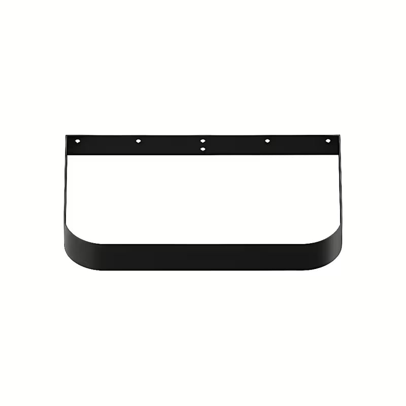 Crna metalna konzola Ravak Yard pro za zidnu montažu umivalniki Yard 800.