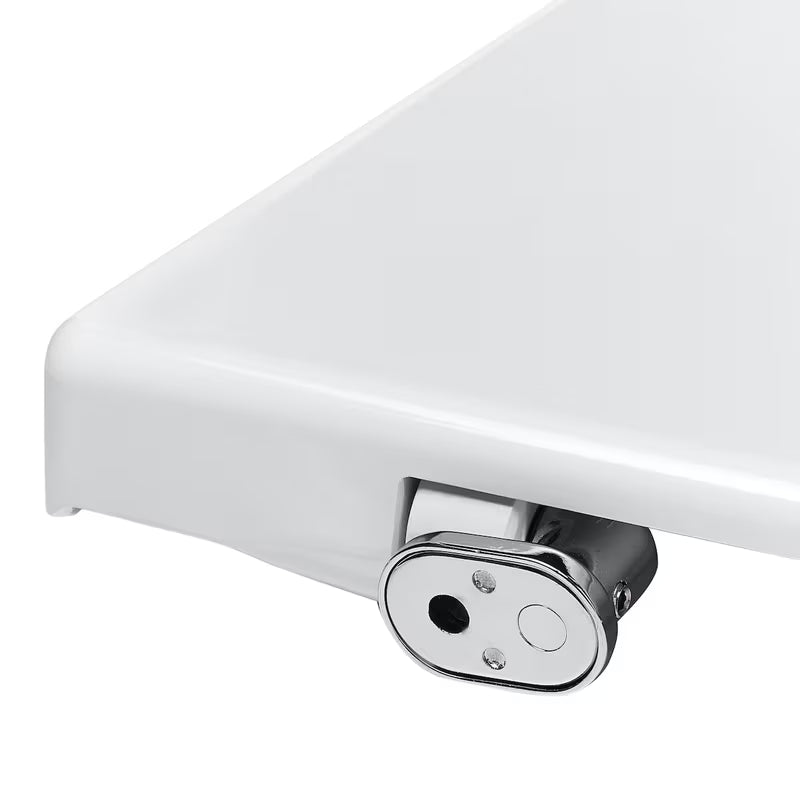 Bijele WC deska Roca Nexo od duroplasta sa sustavom mehko Zapiranje Soft Close i metalnim šarkama