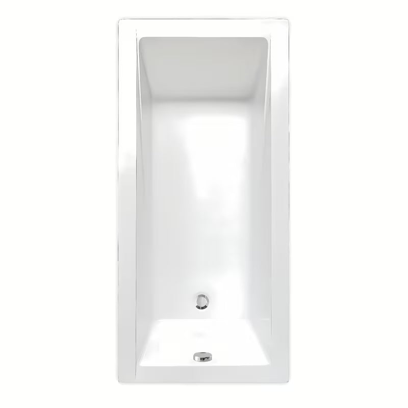 Pravokotna akrilna kad Roth Classic Pro 170x70 cm sodobne oblike, leva in desna izvedba.