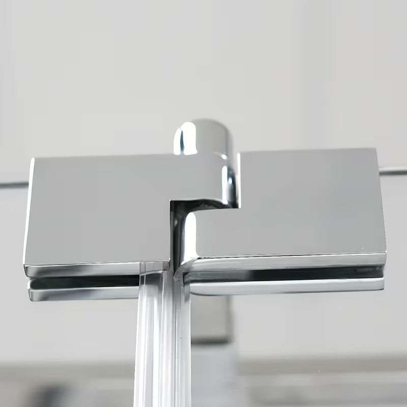 Bočna stena za tuš vrata Roth Elegant Neo Line 80 cm v črni mat izvedbi