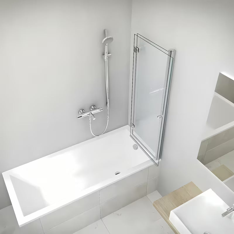 Pravokotna akrilna kad Roth Kubic Neo 160x80 cm v sodobnem dizajnu