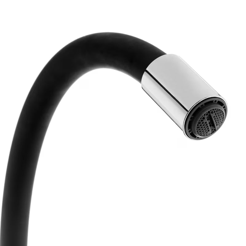 Armatura za Pomivalno Korito S-Line sa silikonskim flexi crijevom u crnoj mat i krom izvedbi.