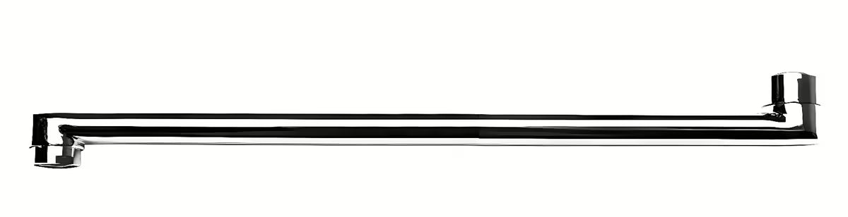 Kromirani nosač S-Line za kupaonicu, duljine 35 cm, pro za vješanje ručnika.