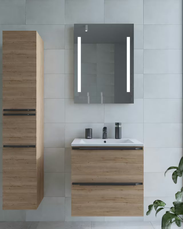 Crna mat armatura za umivalnik S-Line Pro modernog dizajna