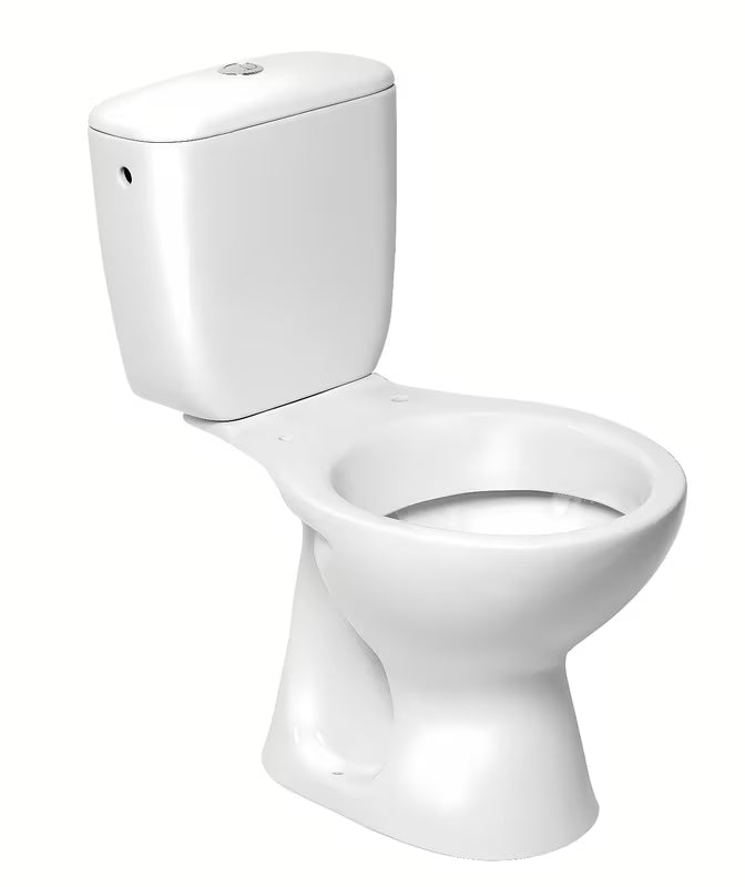 Stoječa WC Školjka kombi S-Line Pro u bijeloj boji s dubokim ispiranjem i dvokoličinskim ispiranjem 3/6 l