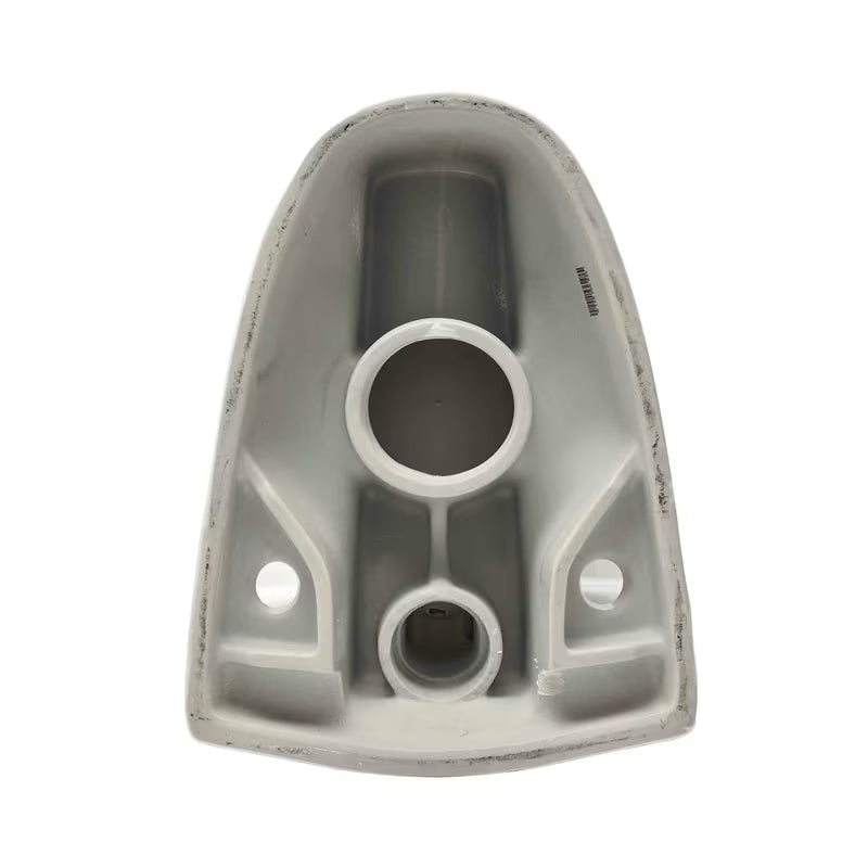 Bijeli viseča WC školjka SIKO S-Line Pro brez splakovalnega kroga s vodoravnim odvodom.