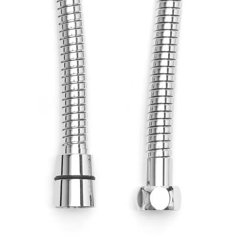 Cev za Tuš S-Line 150 cm u krom izvedbi s metalnim dvostruko zaključanim opletom i priključkom G 1/2 x G 1/2.