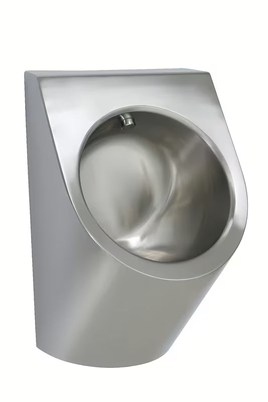 Nehrđajući viseči pisoarji Sanela Supersteel s senzorjem i mat površinom