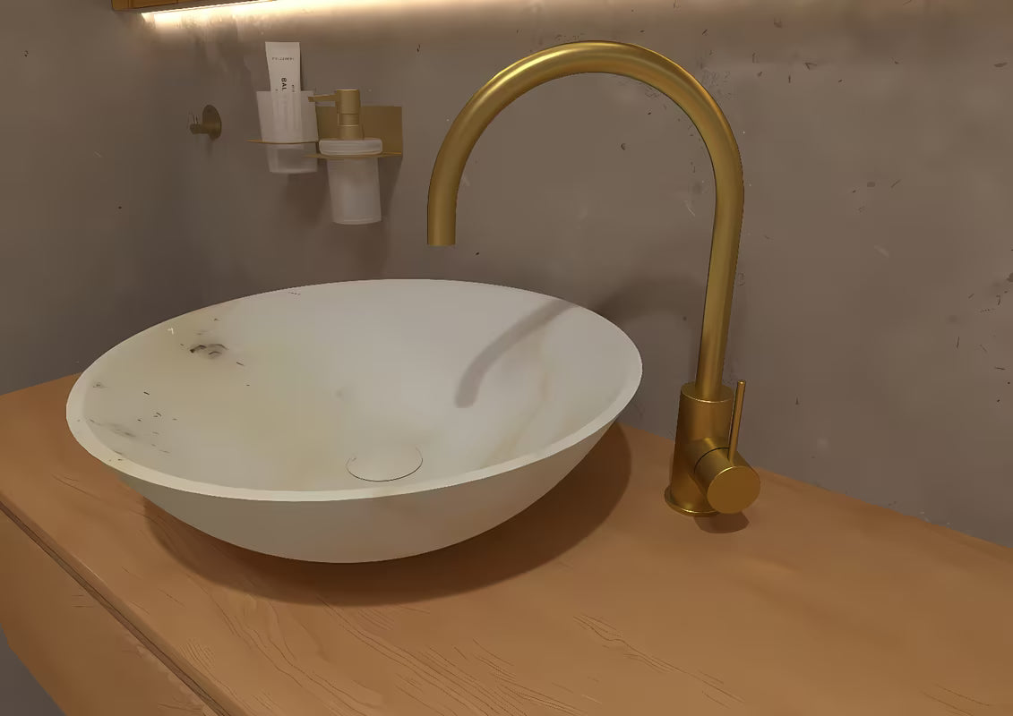 Bijela desna obloga za tuš kadu SAT pro od lijevanog mramora