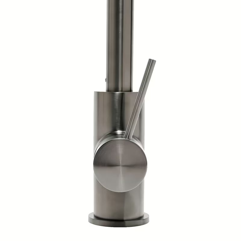 Armatura za Pomivalno Korito SAT Aurum z izvlečno prho v brušeni gun metal izvedbi