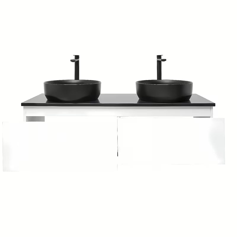 Viseča kopalniška omarica SAT B-Way 1 s pokrivno ploščo u bijeloj boji sa sjajnom završnom obradom