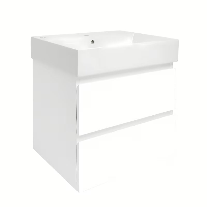 Viseča kopalniška omarica z umivalnikom SAT B-Way 1 u bijeloj boji