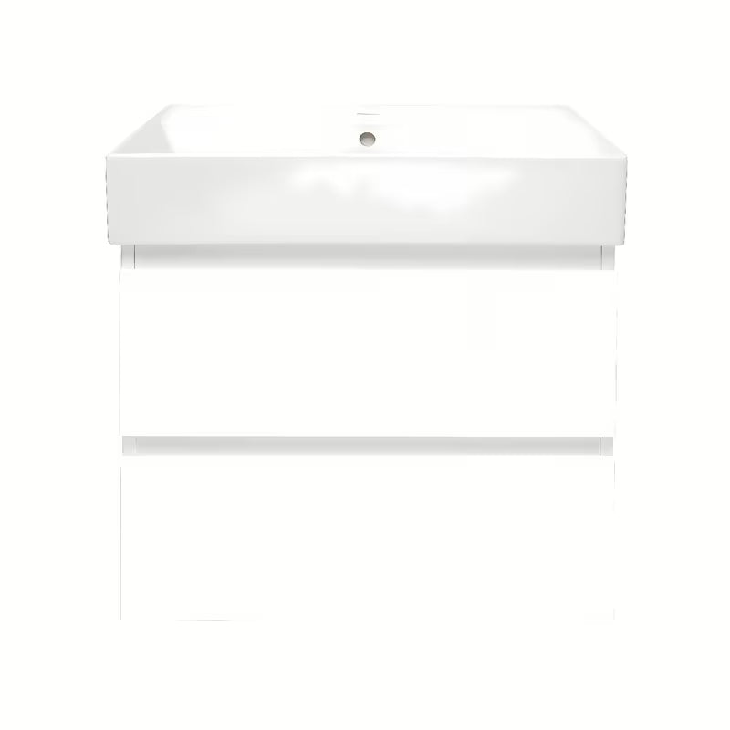 Viseča kopalniška omarica z umivalnikom SAT B-Way 1 u bijeloj boji