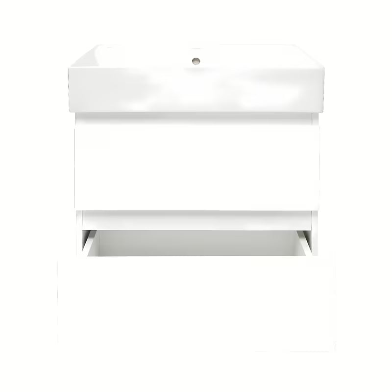 Viseča kopalniška omarica z umivalnikom SAT B-Way 1 u bijeloj boji