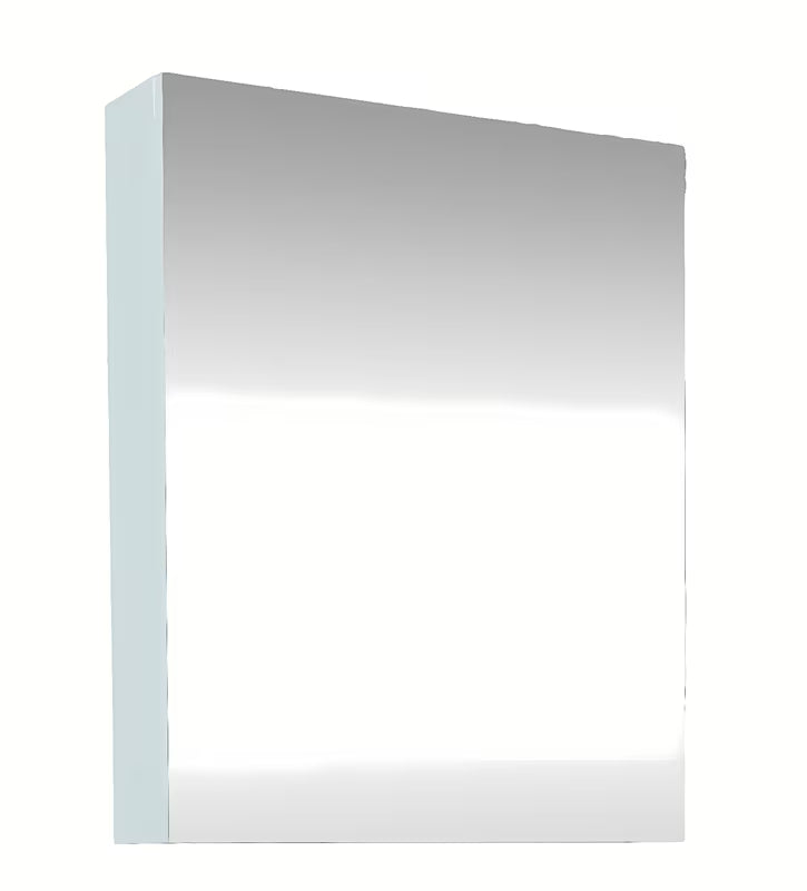 Bela omarica z ogledalom SAT B-Way dimenzije 60x75 cm za kopalnico