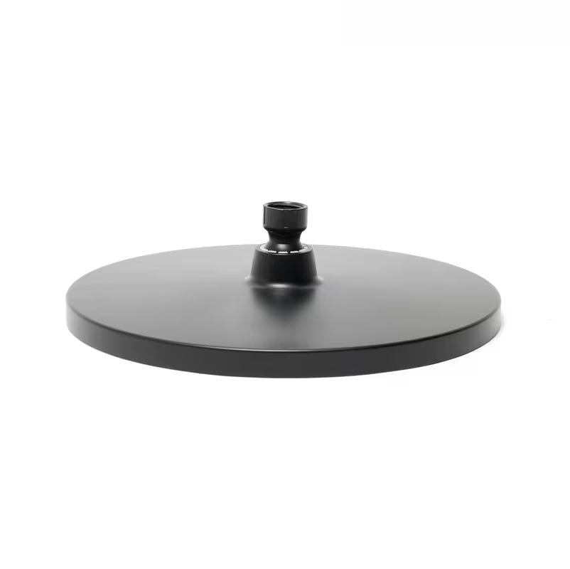 Nadglavna prha SAT B-Way v črni mat izvedbi s premerom 25,4 cm
