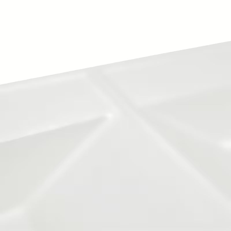 Za Kopalniško Pohištvo dvojni umivalnik SAT B-Way 121x46 cm v mat beli barvi z dvema odprtinama pro armaturo