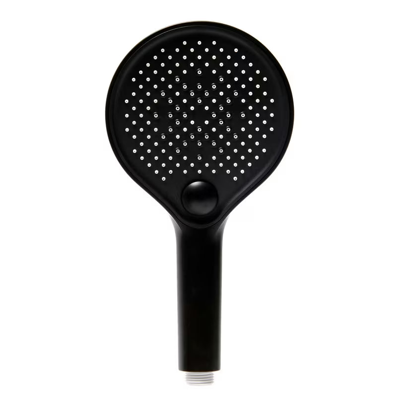 Ručna tuš ročka SAT B-Way u mat crnoj izvedbi s 3 funkcije i promjerom 13 cm.