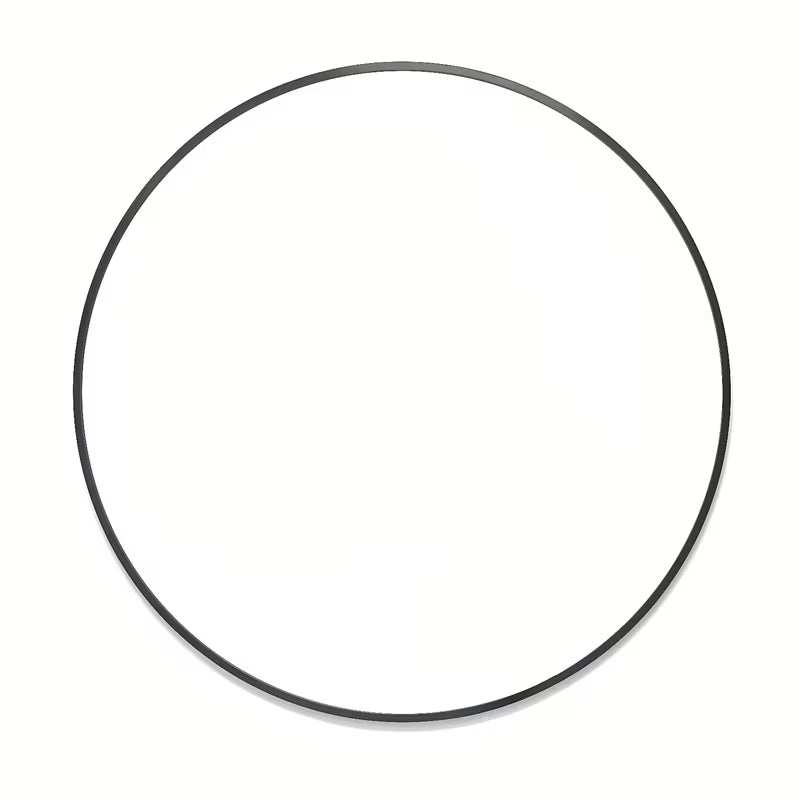 Okroglo ogledalo SAT B-Way s premerom 60 cm v črni barvi