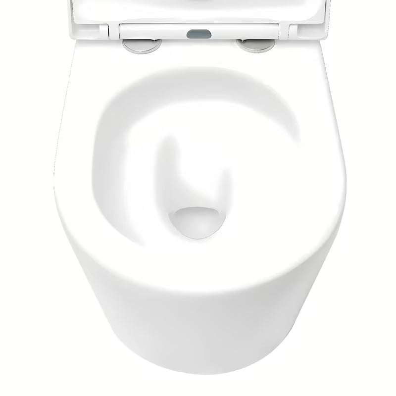 Viseča WC Školjka SAT Brevis v beli barvi s wc desko mehko Zapiranje Soft Close in skritim pritrjevanjem.