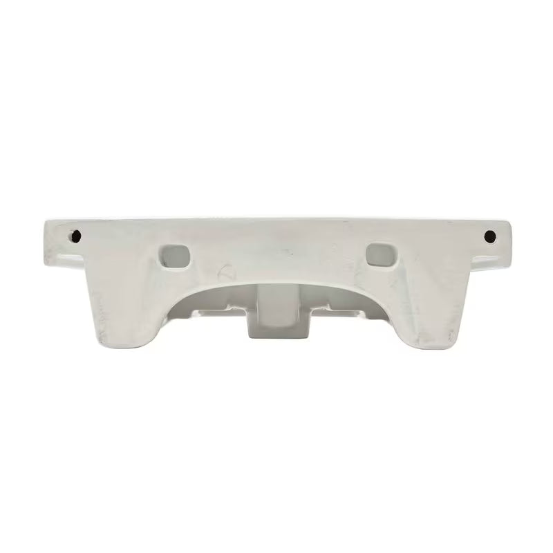 Bijeli viseče keramički umivaonik SAT Brevis 50,5x40 cm s preljevom i otvorom pro za slavinu u sredini