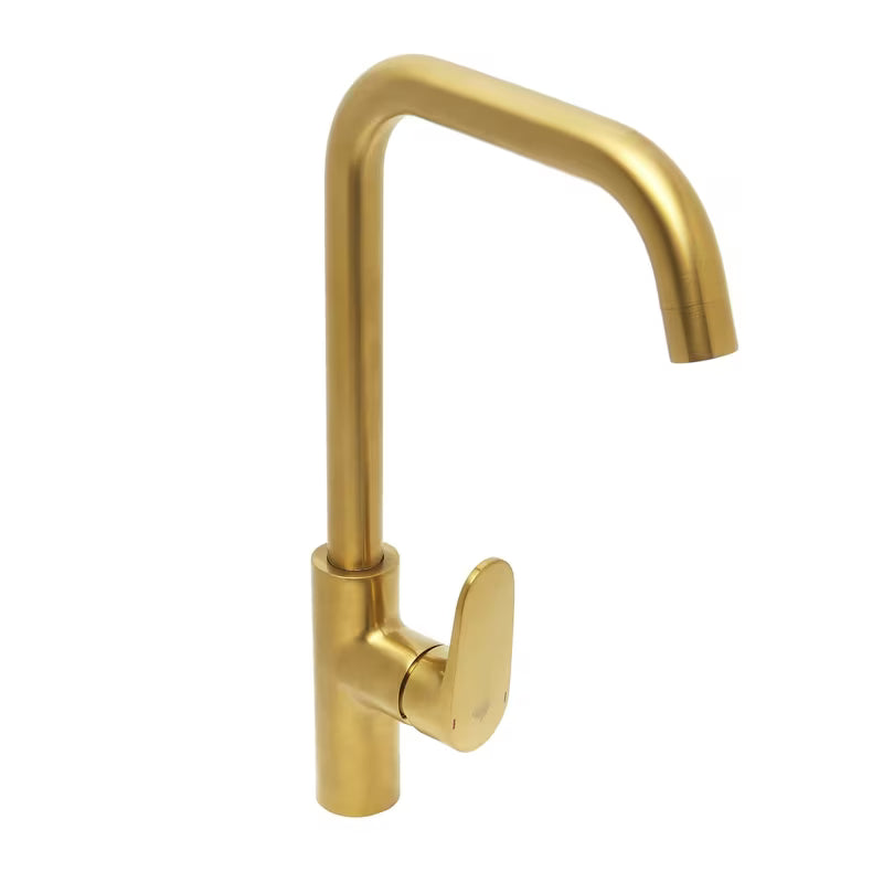 Armatura za Pomivalno Korito SAT Dark brez odtoka v izvedbi PVD brušeno zlato