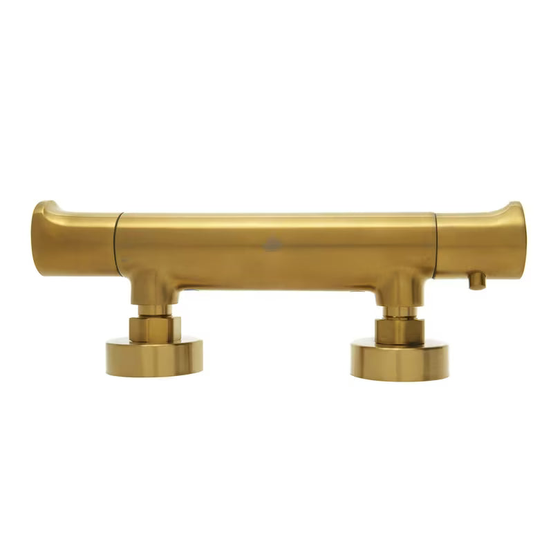 Termostatska armatura za tuš SAT Dark u mat brušenom zlatu pro za zidnu ugradnju