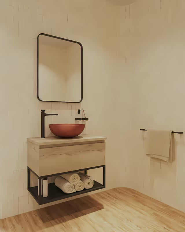 Crni stenski dozirnik za milo SAT Project u modernom minimalističkom dizajnu