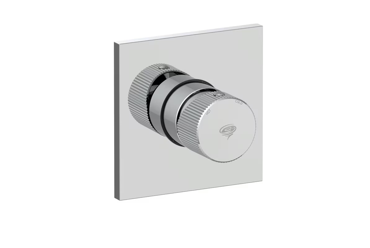 Podometna enoročna armatura za tuš SAT Evolution u krom izvedbi.