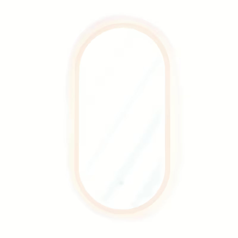 Ovalno LED ogledalo SAT Fusion 54x94 cm s osvijetljenim prozirnim okvirom i senzorskim upravljanjem
