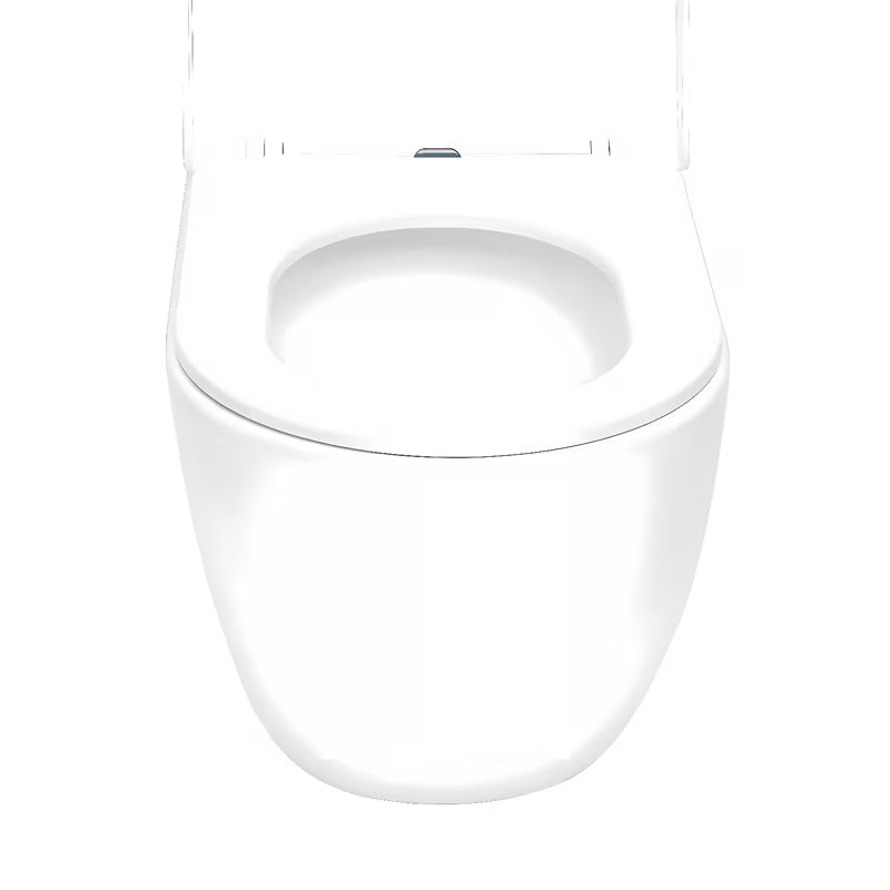 Bela viseča WC školjka SAT Fusion z vrtinčnim splakovanjem in sedežem mehko Zapiranje Soft Close.