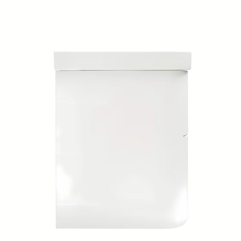 Viseča kopalniška omarica SAT Fusion s keramičkim umivaonikom u mat bijeloj boji