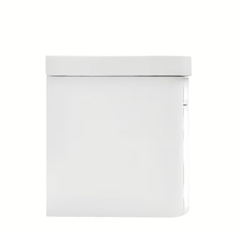 Viseča ormarić s keramičkim umivaonikom SAT Fusion u mat bijeloj izvedbi