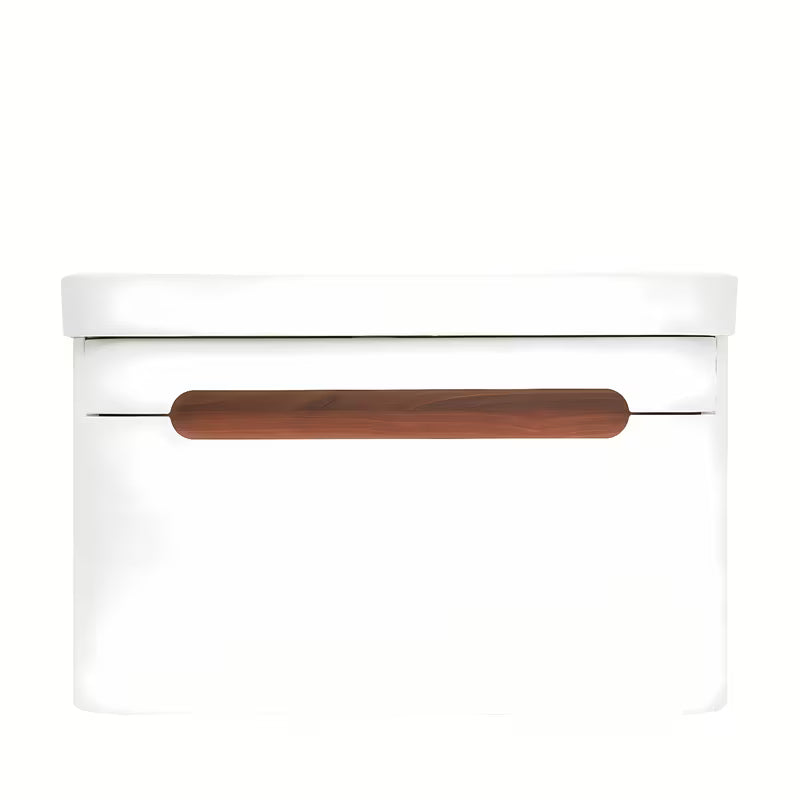 Viseča omarica z umivalnikom SAT Fusion u mat bijeloj boji sa zaobljenim kutovima