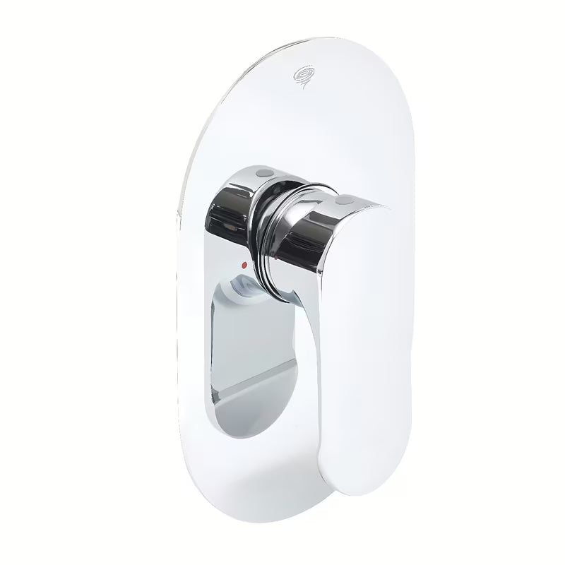 Podometna enoročna armatura za tuš SAT Fusion u kromiranoj izvedbi pro čist minimalistički izgled kupaonice.