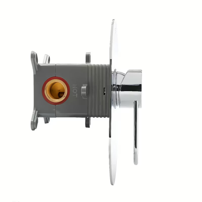 SAT Fusion podometna enoročna armatura za tuš u kromu vključno s podometnim telesom