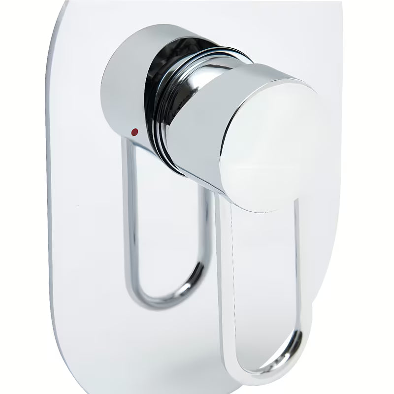 SAT Fusion podometna enoročna armatura za tuš u kromu vključno s podometnim telesom