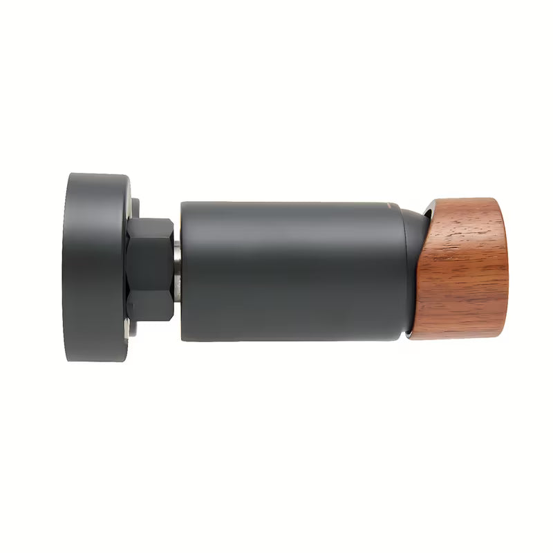 Tuš enoročna slavina SAT Fusion s ručicom u dekoru tamnog drva i mjedenom konstrukcijom