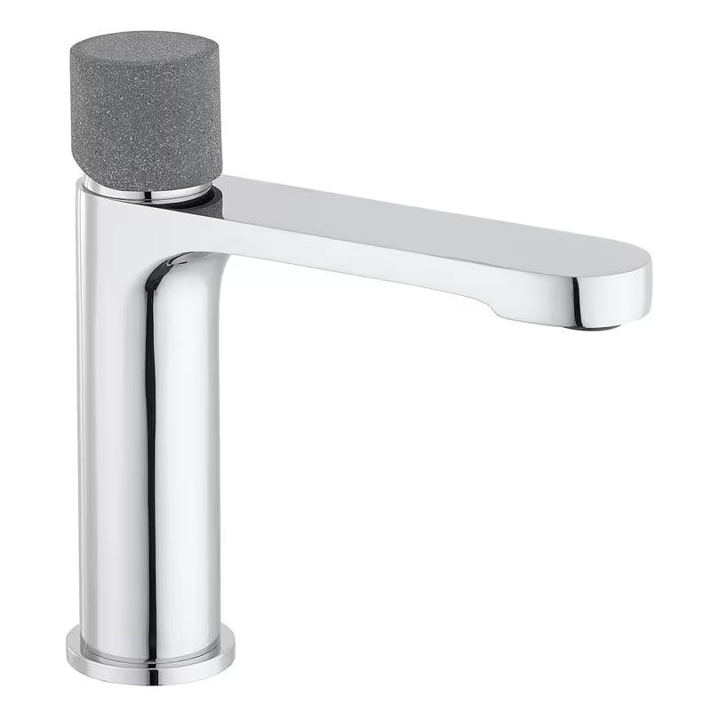 SAT Fusion armatura za umivalnik brez odtoka s betonskom ručicom