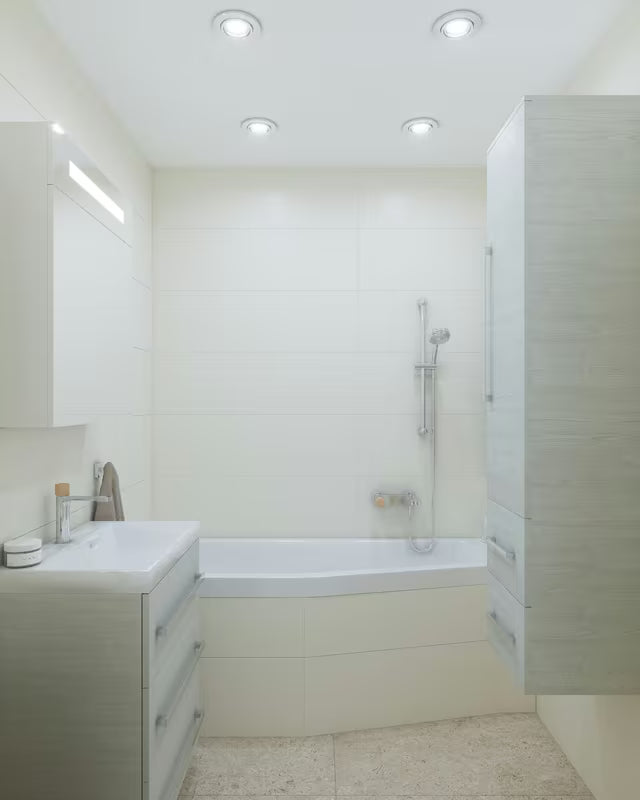 Enoročna stoječa armatura za umivalnik SAT Fusion u dekoru svijetlog drva brez odtoka