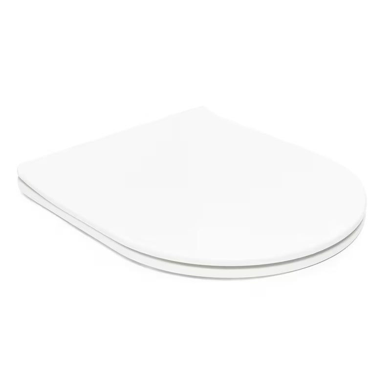 Beli WC deska SAT Infinitio s funkcijo mehko Zapiranje Soft Close in EasyLock pro za enostavno snemanje