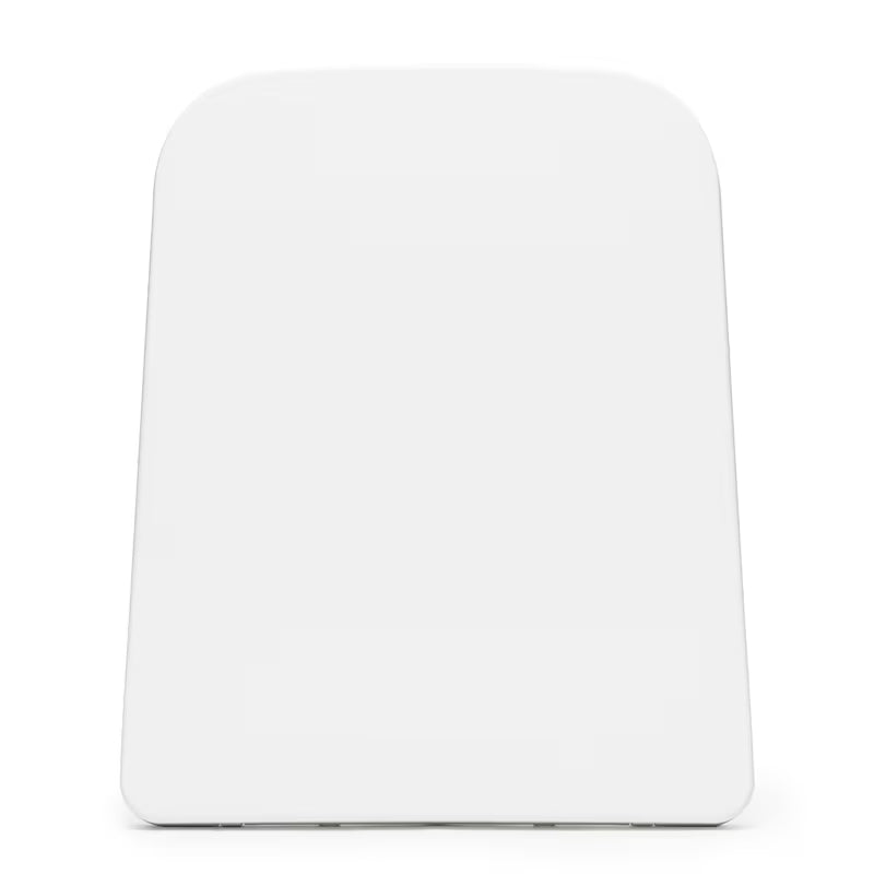 Bela WC deska SAT Infinitio v oglatem dizajnu s mehko Zapiranje Soft Close in EasyLock