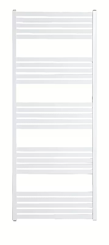 Bel kombiniran radiator SAT Kh 45x150 cm s stranskim priklopom na razmak