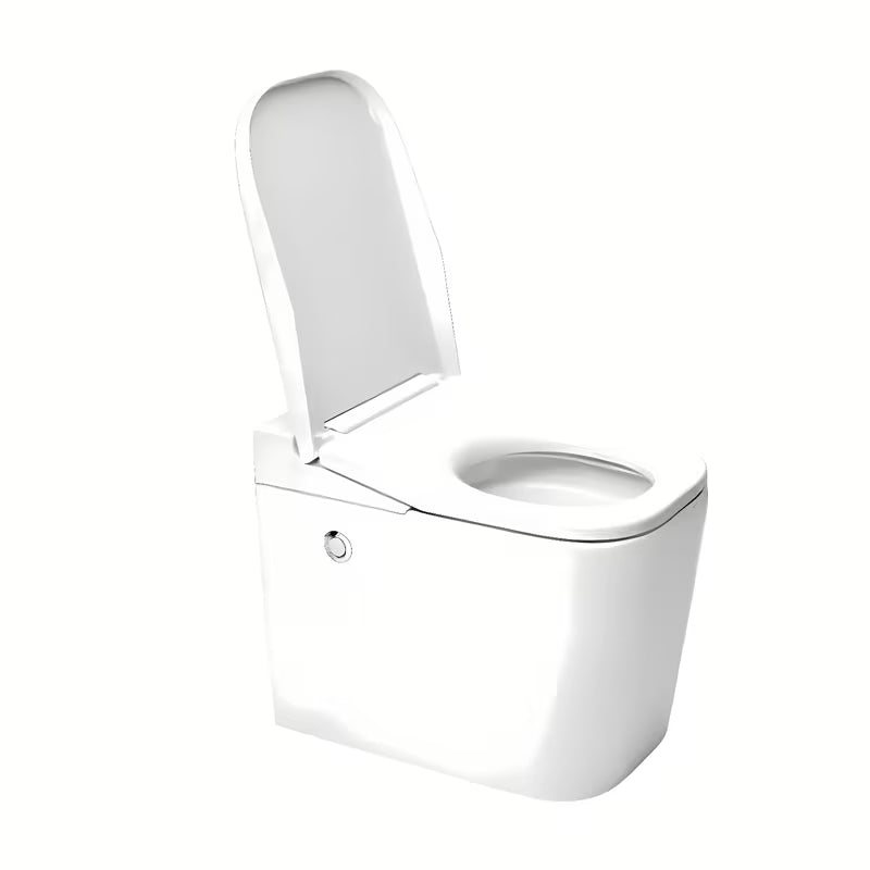 Stoječa WC Školjka SAT optimflush v beli barvi z integriranim splakovalnikom in tehnologijo akumulacijskega splakovanja