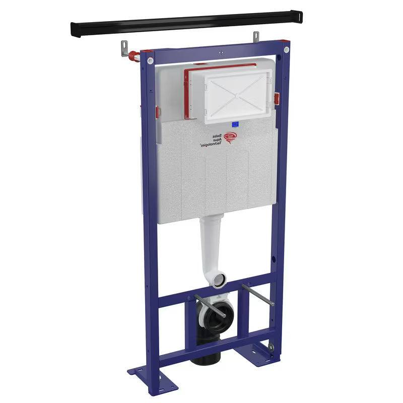 Razuporna traverza SAT pro za ugradnju WC školjka modula između dva zida u crnoj izvedbi