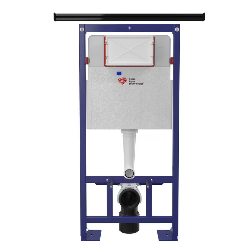 Razuporna traverza SAT pro za ugradnju WC školjka modula između dva zida u crnoj izvedbi