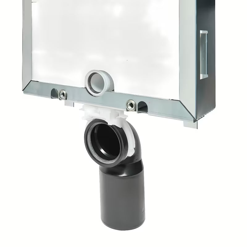 Plava podometni splakovalnik SAT pro viseča WC školjka s pocinčanim okvirom i dozatorom za WC školjka tablete.