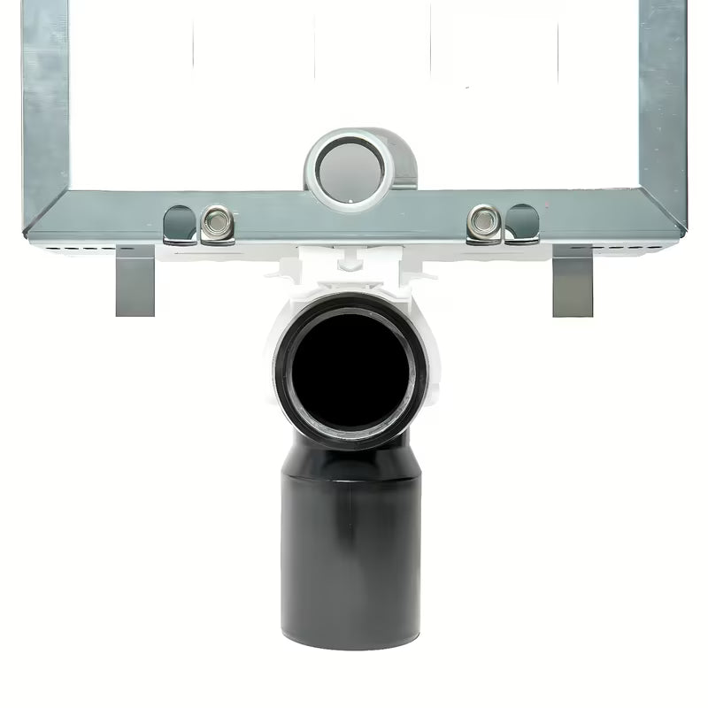 Plava podometni splakovalnik SAT pro viseča WC školjka s pocinčanim okvirom i dozatorom za WC školjka tablete.